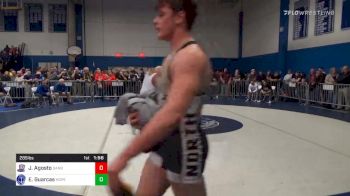 285 lbs Prelims - Jordan Agosto, Danbury vs Edison Guarcas, Hope