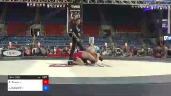 126 lbs Round Of 16 - Alex Braun, Minnesota vs Joshua Neiwert, Washington