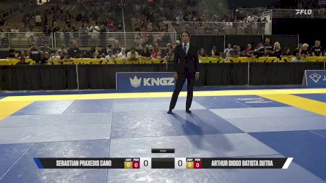 Arthur Diogo Batista Dutra vs Sebastian Praxedis Cano 2025 Pan Kids Jiu-Jitsu IBJJF Championship