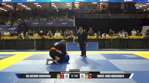 Rex Anthony Bencivenga vs Robert James Nickerson IV 2026 Pan Kids Jiu-Jitsu IBJJF Championship