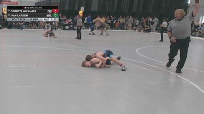 113 lbs Champ. Rd Of 32 - Garrett Williams, Pinnacle Wrestling School vs Ivan Larsen, MN Elite