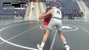 184 lbs Cons. Round 4 - Jack Mackiernan, Mt. Olive vs Ethan Miller, Southern Oregon