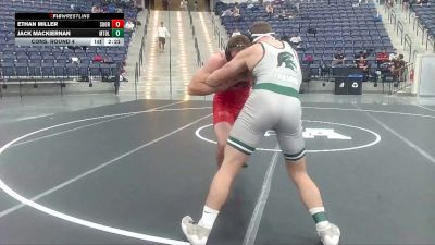 184 lbs Cons. Round 4 - Jack Mackiernan, Mt. Olive vs Ethan Miller, Southern Oregon