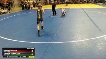 61 lbs Cons. Round 2 - Jaxton Hoffmann, New Ulm vs Croix Risetter, Flat Earth