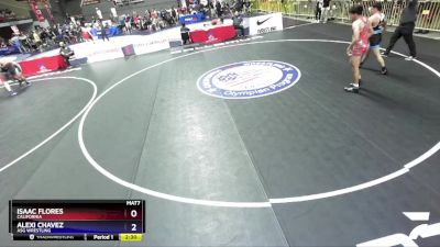 70 lbs Cons. Round 2 - Isaac Flores, California vs Alexi Chavez, ASG WRESTLING