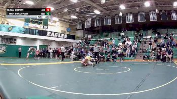 132 lbs Cons. Round 5 - Tyler Bradshaw, Medina vs Isaac Brown, Archbold High School