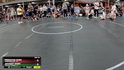 68 lbs Round 7 (8 Team) - Princeton Nunn, Takedown Elite vs Anthony Warn, Triumph Trained