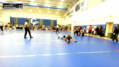 106 lbs Cons. Round 7 - Masao Parsons, Reign WC vs Christopher Cardiel, Rancho Bernardo Wrestling
