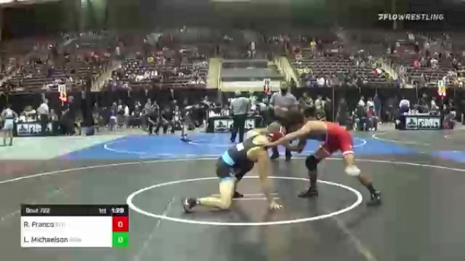 138 lbs Round Of 32 - Ryan Franco, Red Wave Wrestling vs Lars ...