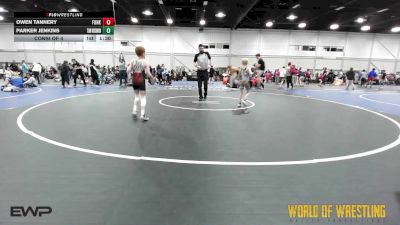 56 lbs 5th Place - Owen Tannery, Funky Singlets 12U vs Parker Jenkins, Team Wisconsin 12U