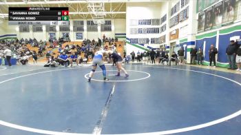 155 lbs 3rd Place Match - Viviana Romo, Chula Vista vs Savanna Gomez, Granite Hills