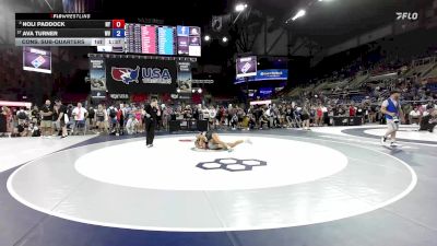 135 lbs Cons. Sub-quarters - Noli Paddock, NY vs Ava Turner, WV