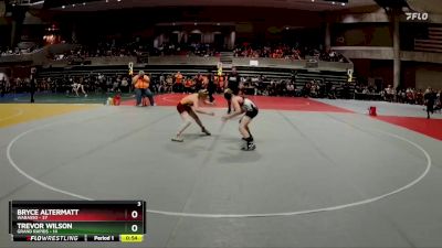 93 lbs Finals (8 Team) - Bryce Altermatt, Wabasso vs Trevor Wilson, Grand Rapids
