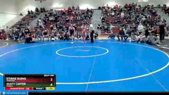 182 lbs Champ. Round 2 - Dusty Carter, Powell vs Ethene Burns, Worland