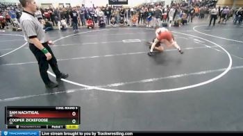 152 lbs Cons. Round 5 - Cooper Zickefoose, OK vs Sam Nachtigal, NE