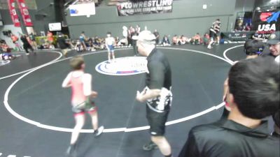96 lbs Owen Santos, MDWA - Mount Diablo Wrestling Association vs Joshua Delfin, KCWA - Kern County Wrestling Association