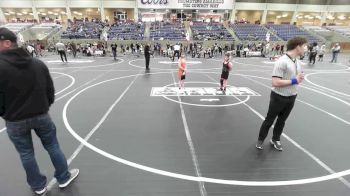 73 lbs Rr Rnd 1 - Hagen Roller, Borger Youth Wrestling vs Levi Scruggs, Elkhart WC