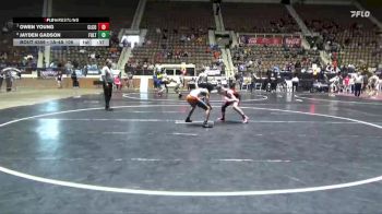 1A-4A 106 Cons. Round 5 - Owen Young, Cleburne County vs Jayden Gadson, Fultondale