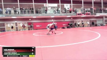 138 lbs Champ. Round 1 - Ace Ingram, Madison High School vs Hunter Hogle, North Fremont High School