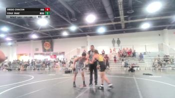 86 lbs Semifinal - Landen Fortunato, Threshold WC vs Stevie Graybill, California Grapplers