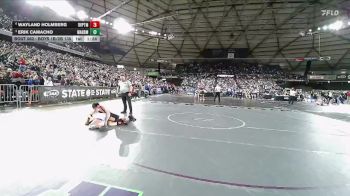 Boys 1B/2B 138 Quarterfinal - Erik Camacho, Warden vs Wayland Holmberg, Davenport