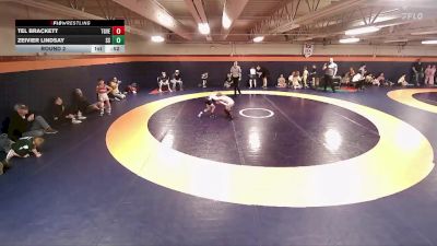 49-52 lbs Round 2 - Zeivier Lindsay, South Sevier vs Tel Brackett, Team Grand Valley Elite