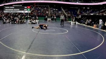 138 lbs Cons. Round 3 - Eliza Cagle, Pisgah&nbsp; vs Mackenzie Shaver, Union Pines