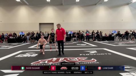 David Sijuade vs Liam Dawe 2025 ADCC Niagara Open
