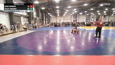 285 lbs Consi Of 16 #2 - Sean Tiedman, SC vs Isaac Ledezma, NM