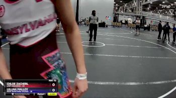 132 lbs Placement (4 Team) - Kaye Husti-Luca, Lady Assassins vs Belle Konopka, MGW Something Wicked