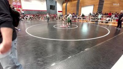 80B Quarterfinal - Rowan Caudill, Lincoln Middle School vs Kasen Asay, Powell Middle School