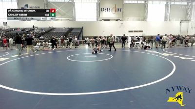 126 lbs Cons. Round 6 - Kahlief Smith, Copper City Wrestling vs Dâ??andre Miranda, Club Not Listed