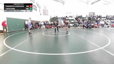190 lbs Semifinal - Panagiotis Christakos, Foran vs Lucas Judd, Lyman Mem/Windham Tech