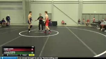 195 lbs Placement Matches (8 Team) - Cody Cash, Virginia vs Logan Kuehl, California Gold