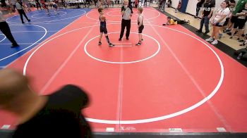 90 lbs Quarterfinal - Jamison Hughes, R.A.W. vs Chance Dewey, Tulsa Blue T Panthers