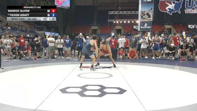 165 lbs Cons. Sub-rd Of 16 - Maddox Slater, North Dakota vs Paxon Legatt, Georgia