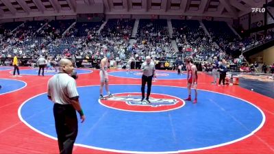 1A-157 lbs Quarterfinal - James Ramey, Rabun County vs Clayton Loughridge, Trion