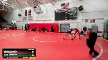 165 lbs Cons. Round 4 - Cael Garriott, Cerritos College vs Armando Vega, Bakersfield College