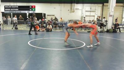 132 lbs Consi Of 64 #2 - Malakii Martin, CO vs Derek Sutphen, NJ