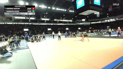 157 lbs Champ. Round 2 - Jameson Davis, Selkirk vs Andrew Ratliff, Cashmere