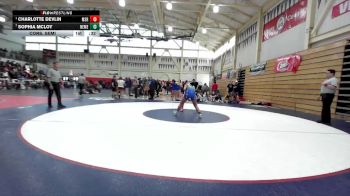 135 lbs Cons. Semi - Charlotte Devlin, Montgomery Santa Rosa vs Sophia McLoy, Newark Memorial