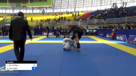 Robson De Freitas vs Gabriel Bernado 2023 Brasileiro Jiu-Jitsu IBJJF