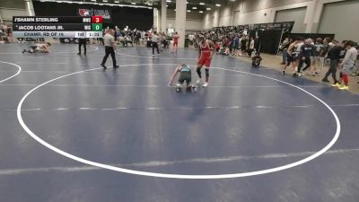150 lbs Champ. Rd Of 16 - J'Shawn Sterling, MWC Wrestling Academy vs Jacob Lootans Jr., Weigh In Club