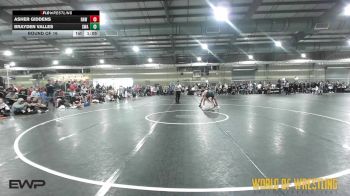 135 lbs Round Of 16 - Asher Giddens, RAW Wrestling Club vs Brayden Valles, Shelton Wrestling Academy