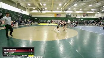 120 lbs Cons. Round 3 - Mina Easley, Kelso (Girls) vs Hazel Nielsen, Vashon Island (Girls)