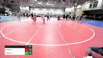 120 lbs Rr Rnd 2 - Dhilan Patel, GPS Wrestling Club vs Tyler Wood, Team Diamond Fish Pink