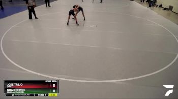 108 lbs 1st Place Match - Noah DeRoo, Belgrade/Brooten vs Jose Trejo, LARP