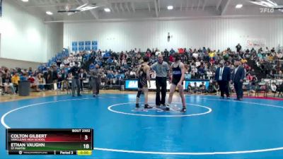 138 lbs 3rd Place Match - Luke Hale, North Pontotoc High School vs Justin Pierce, East Central High School