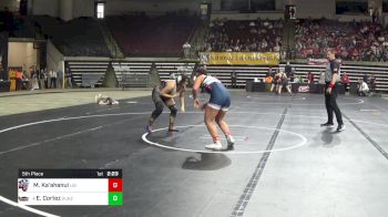 170 lbs 5th Place - Maile Ka'ahanui, Liberty (W) vs Ebony Cortez, Ottawa - Arizona (W)