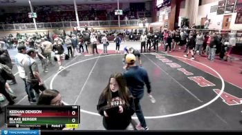 138 lbs Cons. Round 4 - Blake Berger, Deer Park vs Keenan Denison, Tonasket